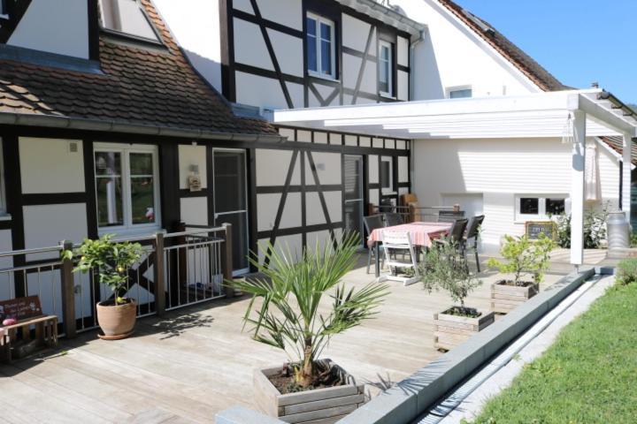 Oberhoffen-les-Wissembourg Romantik-Home Nordelsass - Ferienwohnung Fuer Selbstversorger מראה חיצוני תמונה